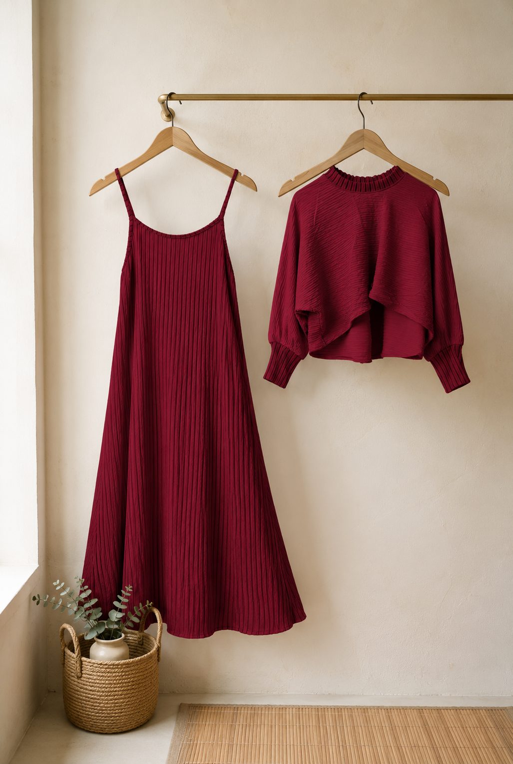 Ribbed Long Maxi Dress